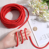 10M Round Rubber Elastic Cord Lanyard Rope EC-WH0008-02B-3