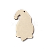 Christmas Single Face Printed Wood Big Pendants WOOD-H102-01A-3