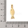 Brass Micro Pave Cubic Zirconia Pandents KK-R100-09G-02-3