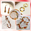   99Pcs 12 Style Imitation Amber Transparent Acrylic Beads MACR-PH0001-69-6