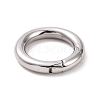 Tarnish Resistant 304 Stainless Steel Spring Gate Rings STAS-Q032-1-2