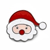 Christmas Santa Claus Enamel Pin JEWB-I018-01B-1
