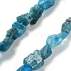 Raw Rough Natural Apatite Beads Strands G-P528-B04-01-1