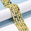 Natural Yellow Turquoise(Jasper) Beads Strands G-D463-11C-4