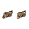 Zinc Alloy Cabochon Enamel Settings PALLOY-WH0036-26AB-3