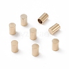 201 Stainless Steel Cord Ends X-STAS-G288-01A-G-2