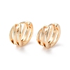 Rack Plating Brass Hoop Earrings EJEW-S241-23G-1