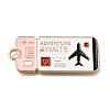 Alloy with Enamel Pendants AL-CBA91FD-01F-1