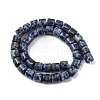 Natural Blue Spot Jasper Beads Strands G-G275-D21-10x10mm-3
