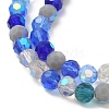 Electroplate Glass Beads Strands X1-EGLA-P048-A02-3
