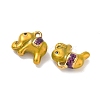 304 Stainless Steel Enamel Pendants STAS-L316-22G-08-2