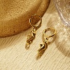 Stainless Steel Sea Horse Dangle Earrings for Women VT1314-1-1
