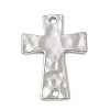 Alloy Textured Religion Cross Links Connector Charms FIND-Z127-01P-03-1