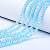 Electroplate Glass Beads Strands EGLA-A044-J2mm-B04-1