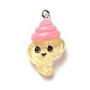 Marine Animal Series Resin Pendants RESI-Q012-01D-01-1