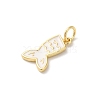 Rack Plating Brass Enamel Pendants KK-Z056-48G-03-2