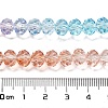 Transparent Painted Glass Beads Strands DGLA-A034-T6mm-A19-3