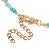 Bohemian Style Glass Beaded Necklaces NJEW-JN04657-6