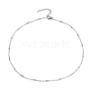 Non-Tarnish 304 Stainless Steel Cable Chain Necklaces NJEW-JN03169-01-2