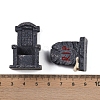 Halloween Theme Resin Figurines Statues for Home Desktop Decoration DJEW-C018-01-6