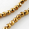 Non-magnetic Synthetic Hematite Beads Strands G-Q890-2mm-3-2