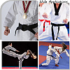 Taekwondo Belt AJEW-WH0314-341G-5