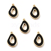 Brass Enamel Pendants KK-P207-001G-RS-2