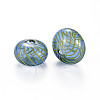 Transparent Handmade Blown Glass Globe Beads X-GLAA-T012-19C-2