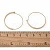 304 Stainless Steel Ring Hoop Earrings for Women EJEW-Q781-04G-3