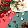 6Pcs Handmade Bumpy Glass Beads Strands LAMP-FS0001-16F-7