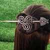 Antique Silver Viking Hair Sticks Hair Pin PW-WG2F806-12-1