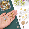 CHGCRAFT DIY Hamsahand with Evil Eye Beads Making Kits DIY-CA0005-65-3