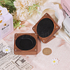 Wood Medal Storage Magnetic Boxes CON-WH0088-93A-01-5