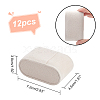 Lint Cloth Bracelet Pillow Jewelry Displays BDIS-WH0008-03A-10