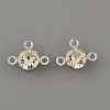 Brass Pave Clear Glass Chandelier Component Links FIND-WH0152-919S-1