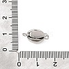 Dyed Natural Shell Box Clasps SH-CBAFA4F-04P-3