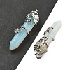 Synthetic Opalite Big Pointed Pendants G-A172-16K-2