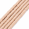 Handmade Polymer Clay Bead Strands CLAY-T002-4mm-66-1