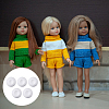 20 Pairs 5 Styles Natural Selenite Craft Doll Eye DIY-FH0009-64-5