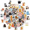 50Pcs Paper Self-Adhesive Picture Stickers AJEW-S036-03-2