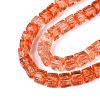 Crackle Transparent Glass Beads Strands GLAA-N062-4mm-11-4