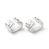 Alloy Slide Charms PALLOY-I036-P-2