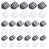 100Pcs 6 Styles POM Plastic Ladder Lock Slider Buckles FIND-FH0016-64-1