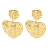 Ion Plating(IP) 304 Stainless Steel Ear Studs EJEW-P270-06B-G-1