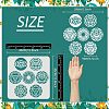 Large Plastic Reusable Drawing Painting Stencils Templates DIY-WH0172-636-2