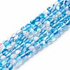 Synthetic Moonstone Beads Strands G-E573-02A-01-1