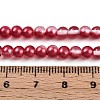Baking Paint Transparent Glass Beads X1-DGLA-N011-4mm-06-4