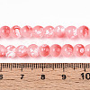 Baking Paint Glass Beads Strands DGLA-N015-6mm-03-4