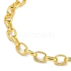 Rack Plating Brass Oval Link Bracelets for Women BJEW-B106-21G-2