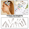 Iron Alligator & Snap Hair Clip Findings IFIN-PH0024-60P-4